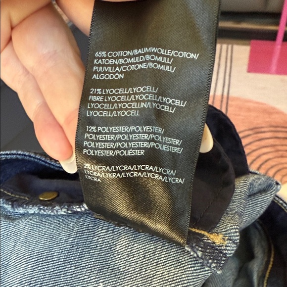 Liverpool Dark Blue Denim Jeans size 30/10 - Picture 7 of 9